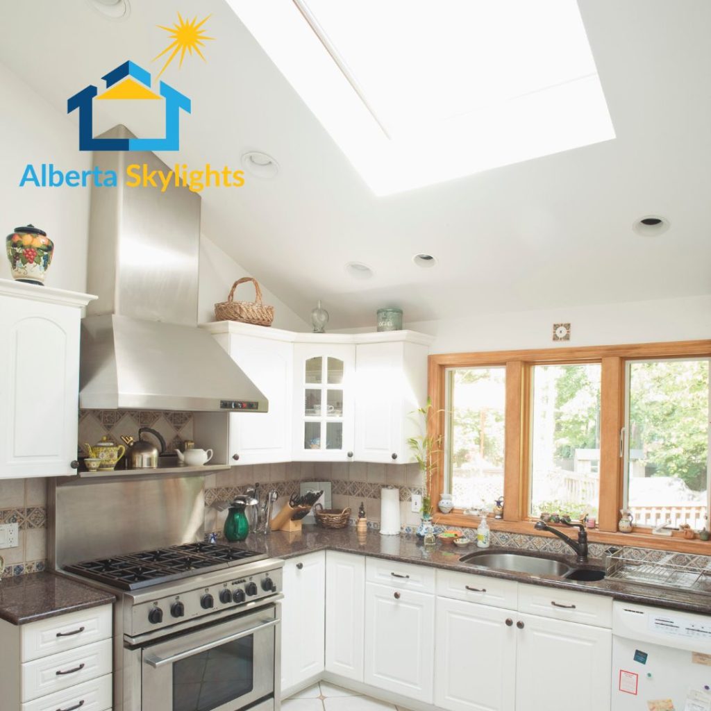 Custom Skylight Installation in the Kitchen