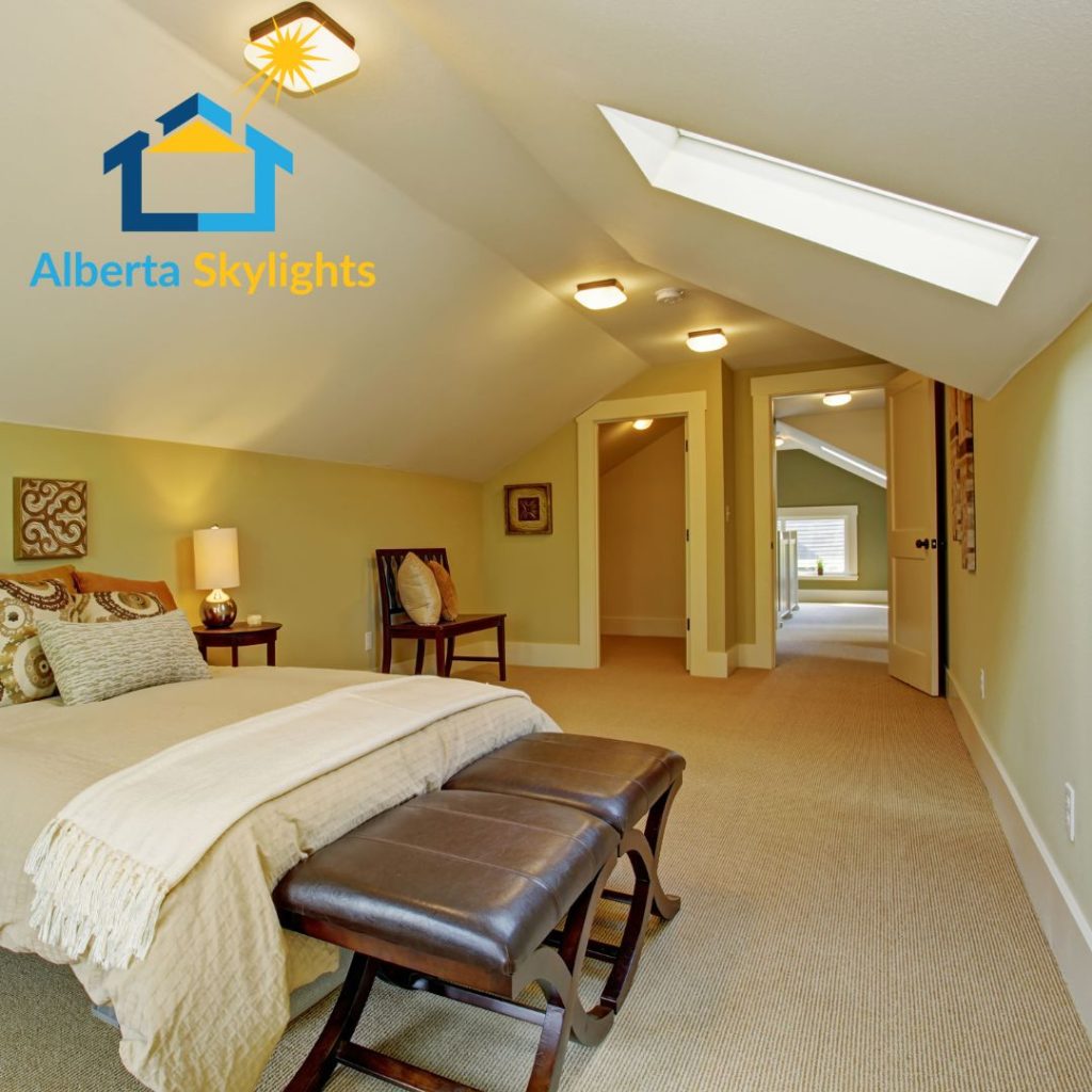 Get Custom Skylights in Edmonton Bedrooms